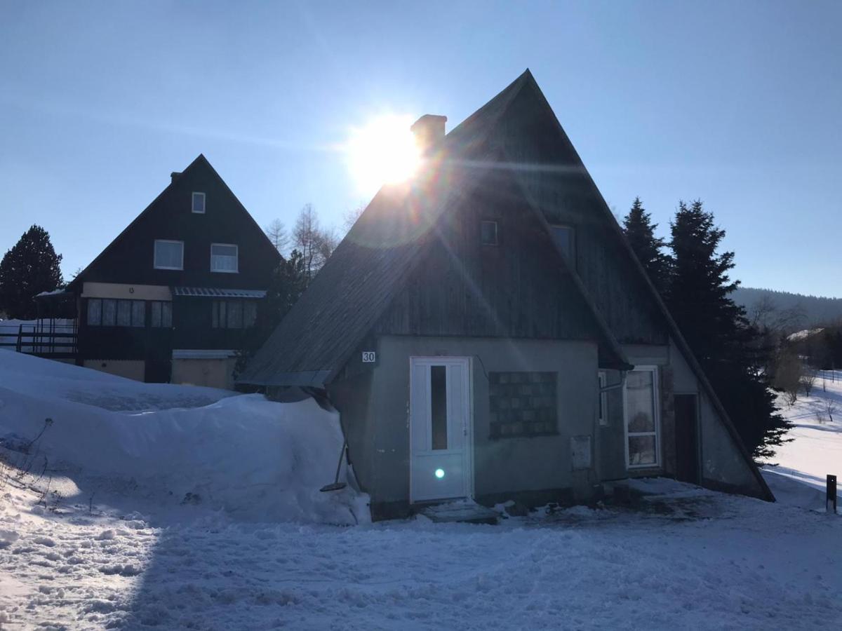 Chaloupka Na Vrsku Villa Loučná pod Klínovcem Dış mekan fotoğraf